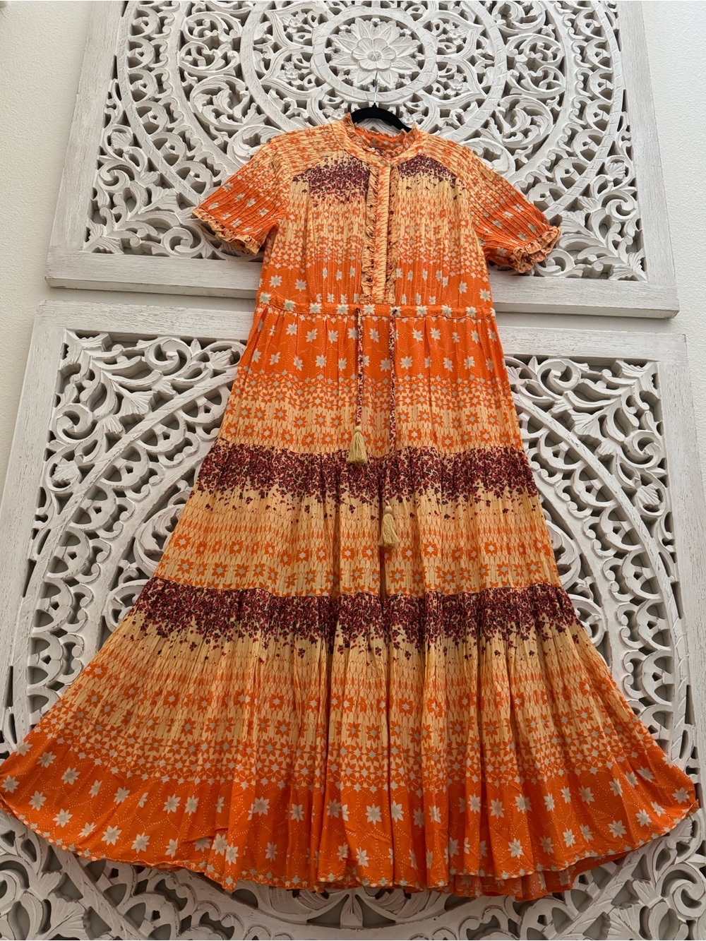 FREE PEOPLE Rare Feelings Maxi Dress L